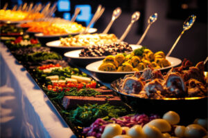 wedding buffet catering