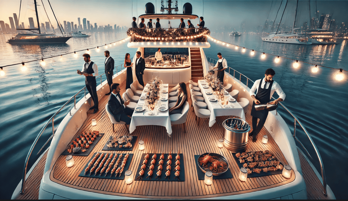 Yacht Catering in Dubai