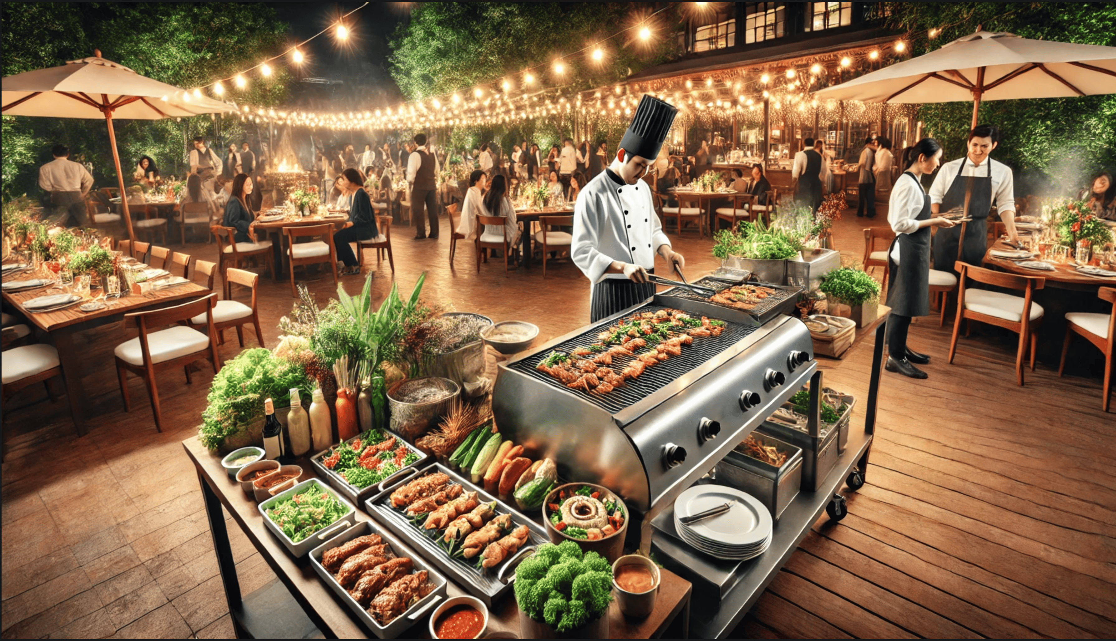 BBQ Live Station : Transform Your Event with Sizzling Flavor